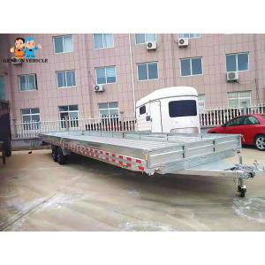 China Cattle Horse Livestock 10000kgs Flatbed Agricultural Tipping Trailers wholesale
