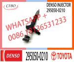 Common Rail Fuel Injector 23670-30410 Common Rail Injetor 295050-0210 for TOYOTA