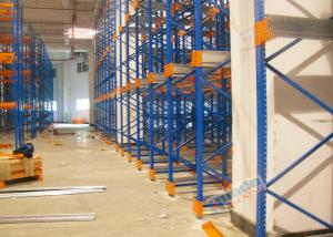 China Warehouse Racking Shelves Radio Shuttle Storage System Stable To 12 Meters High wholesale