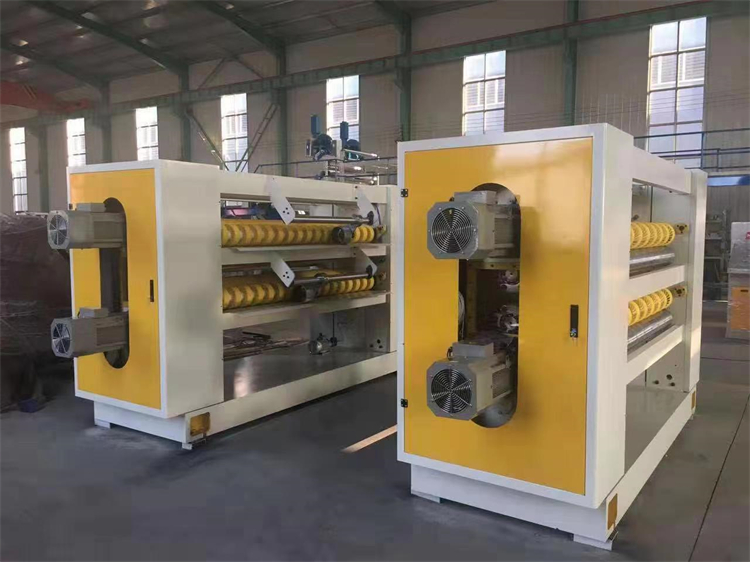 Long Service Life NC Cut Off Machine for High Speed Double Layers Corrugated Paperboard