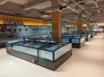 High-Efficiency Direct-Cooling Commercial Island Freezer | Auto-Defrost