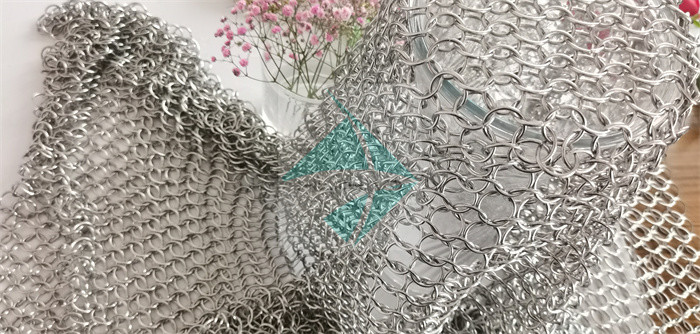 Polished Weld 1.2mm X12mm Stainless Steel Ring Mesh Round For Animal Protection Fence