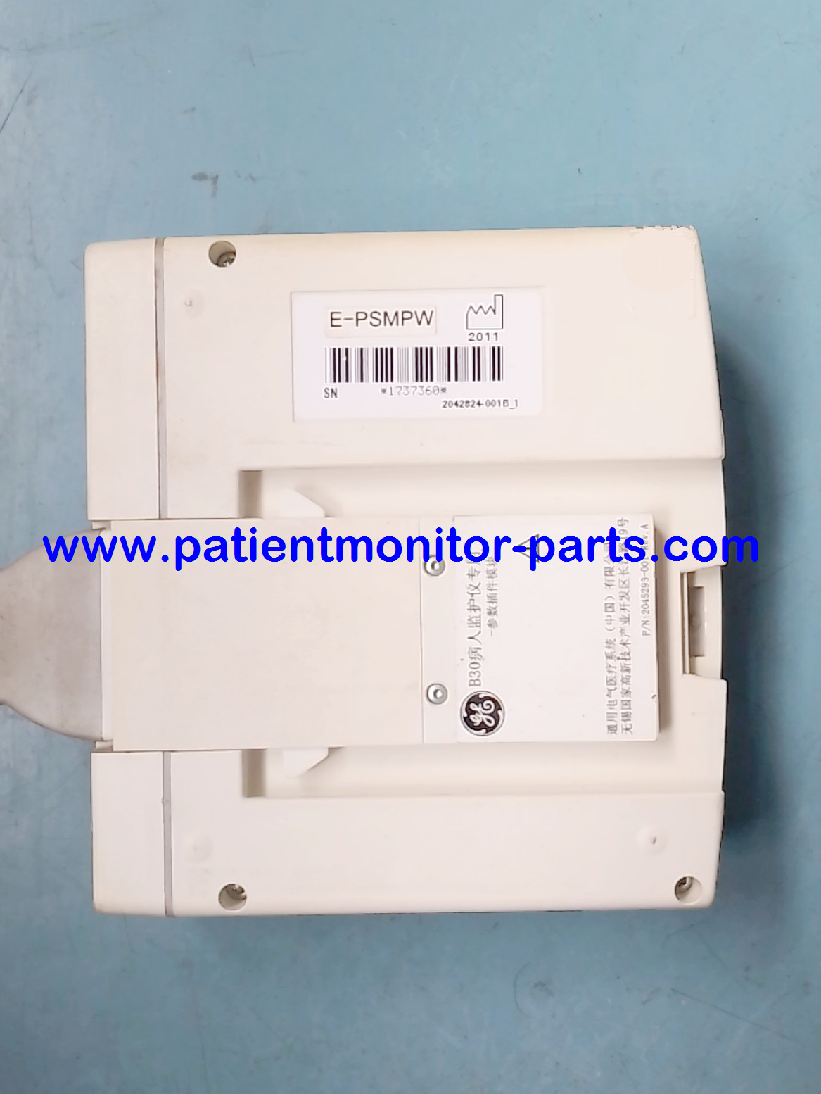 PN 2039789-001A1 GE B30 Monitor Specific Parameters Plug-In Module E-PSMPW