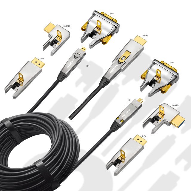 4k hdmi 50 Feet DTECH Fiber Optic HDMI Cable Ultra HD 4K 60Hz 18Gbps