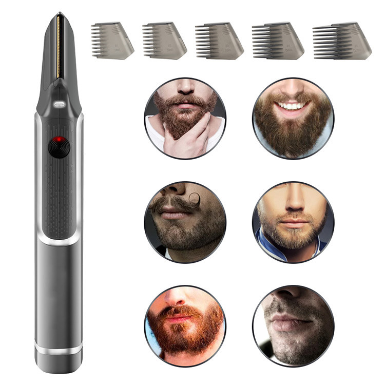 Stainless Steel Rechargeable Shaving Machine Trimmer 90min Charging 600mAh