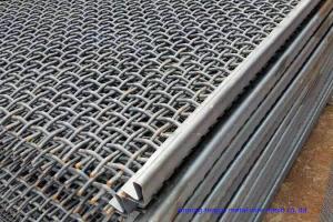China Plain Weave Crimped Wire Mesh Stainless Steel Square Hole High Temperature Proof wholesale