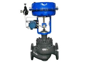 China Steel Globe Control Valve With Diaphragm Pneumatic Actutor wholesale