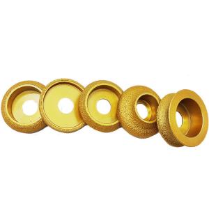 China Abrasive Milling Cutter 40 Grit Diamond Grinding Wheel Router Bit For Granite wholesale
