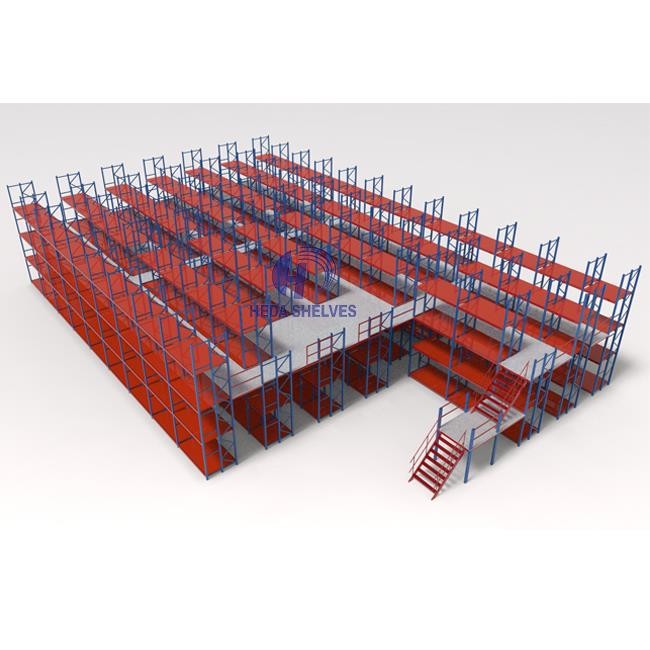 ISO CE Shelving Mezzanine Racking System Pallet