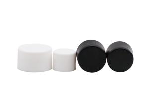 China Plastic Screw Child Proof Cap For Bottles 24mm Cosmetic Non Spill wholesale