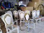 China Stainless Steel Furniture Manufacturers Dining Table Dining Chair Sofa