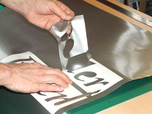 China self adhesive vinyl lettering wholesale