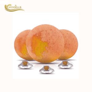 China Round Shape 160g Lilac Bath Bomb , Most Colorful Bath Bombs For Relaxing wholesale