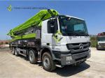 Re-Manufactured Used Concrete Boom Trucks 56 Meter Mounted Concrete Pump
