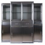 Polished Stainless Steel Medical Cabinet Operating Room Cabinets Galvanized