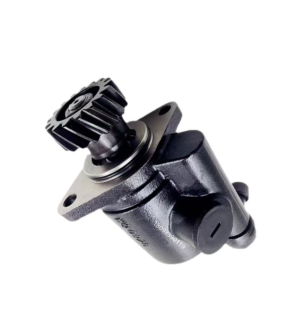 Steering System DZ9100130037 Power Steering Pump for HOWO Shacman Truck Parts Black
