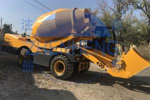 China 4.2m3 Self Loading Cement Mixer wholesale