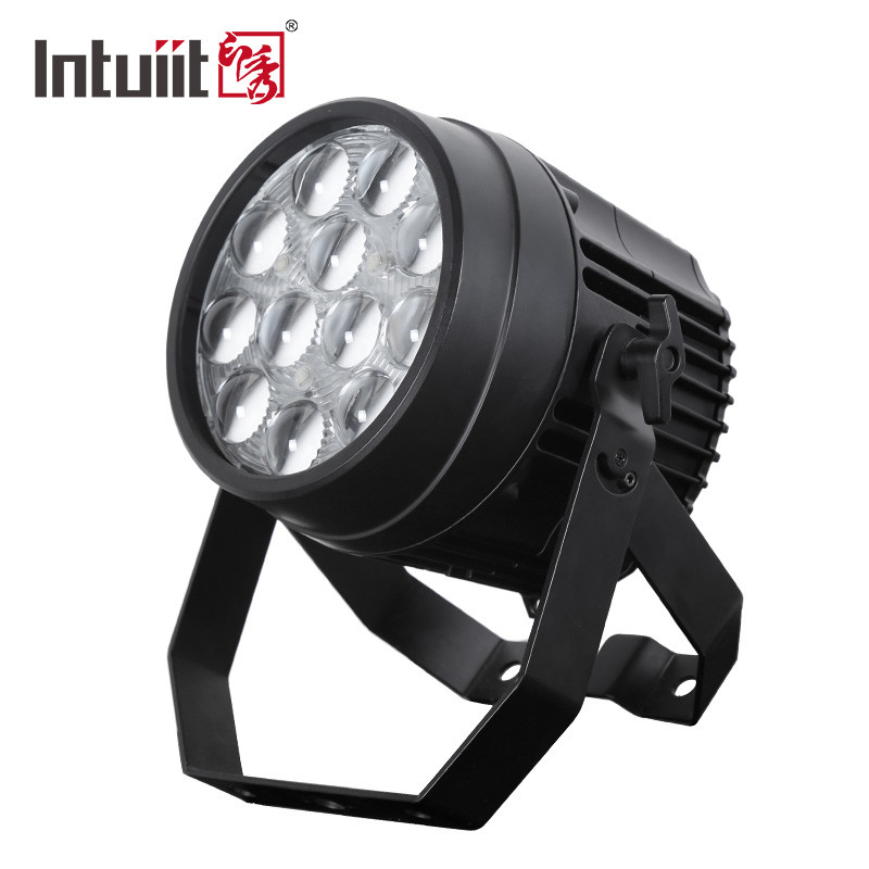 240V Indoor Led Zoom Par 12*10w 4 In 1 RGBW Wide Zoom 5-60 Degree Festival Stage Lights