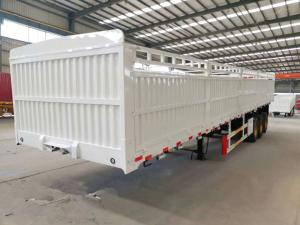 China 60 Tons 3 Axles Q345 Heavy Duty Semi Trailers wholesale