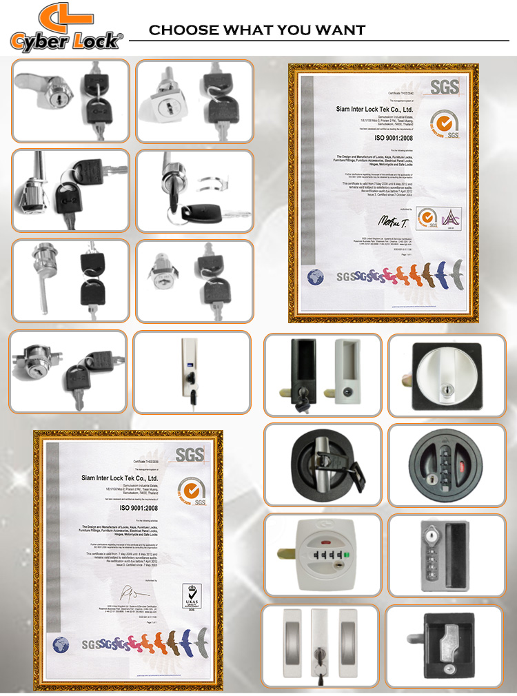 High Security 4 Number Combination Lock Digital Combination Lock