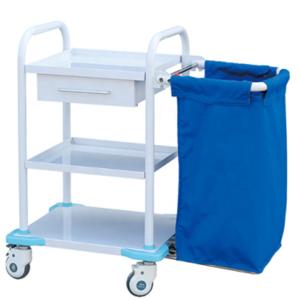 China Durable Medical Trolley Cart For Contaminant , Hospital Medical Trolley on sale