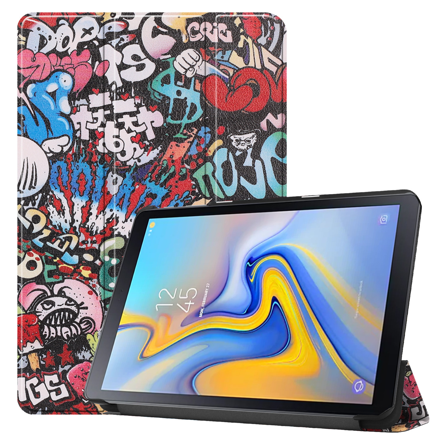 Galaxy Tab Advanced 2 2018 Case, Print Cover for Galaxy Tab Advanced 2 10.1 2018(T583)