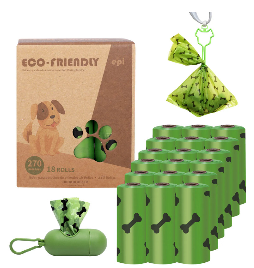 Eco Friendly Pet Waste Bag Disposal Biodegradable Compostable Dog Waste Bags