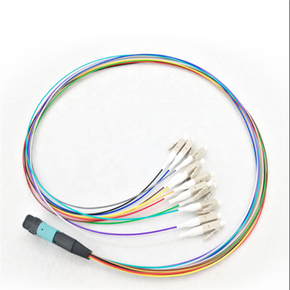 MTP/MPO to LC 8 core mpo fan-out cable