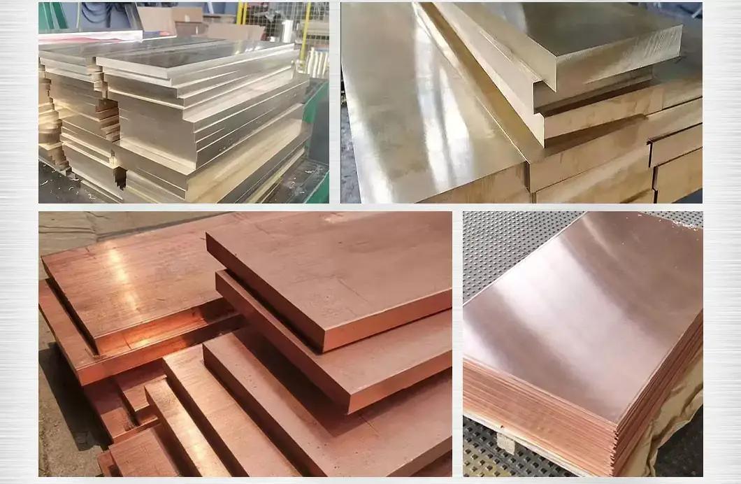 Wholesale 1mm 20mm Thick Copper Sheet Supply C28000 C1011 C11000 Copper Plate with Cheap Price