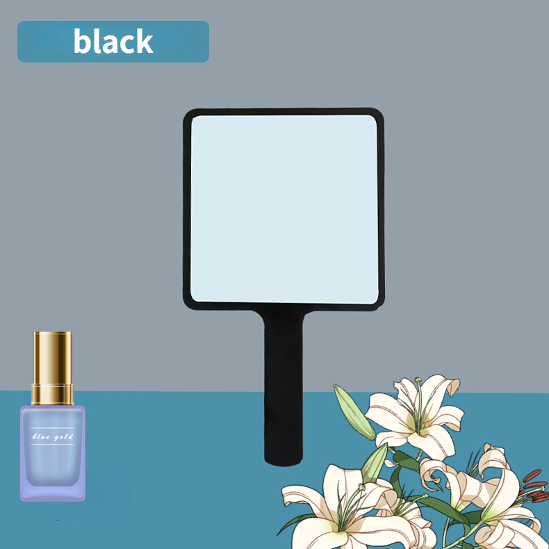 Extra LOGO Yes Custom Handheld Mirror for Dressing and Makeup Small Vanity Compact