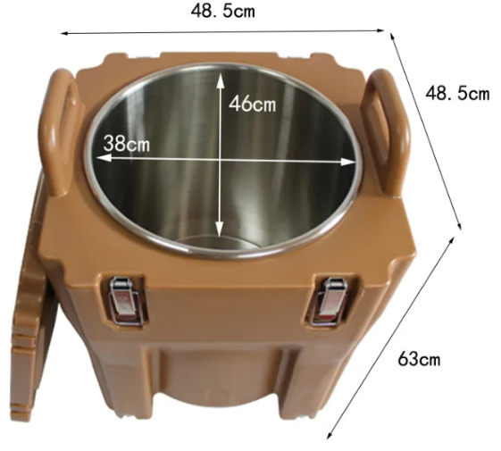 Commercial Insulated Soup Carriers Food Storage Food Warmer Box For Catering