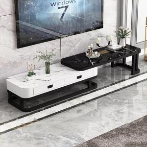 China Odorless Metal Frame TV Cabinet Easy Storage MDF Living Room Furniture TV Stand wholesale