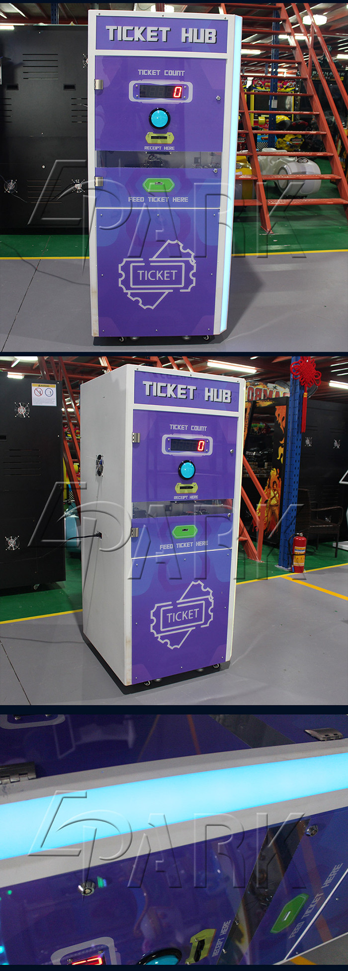 Lottery Eater Self Service Ticket Reading Machine English Version