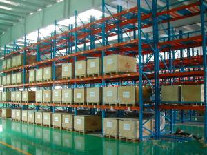 China Orange Heavy Duty Storage Racks High Grade Cold Rolled Steel Material wholesale