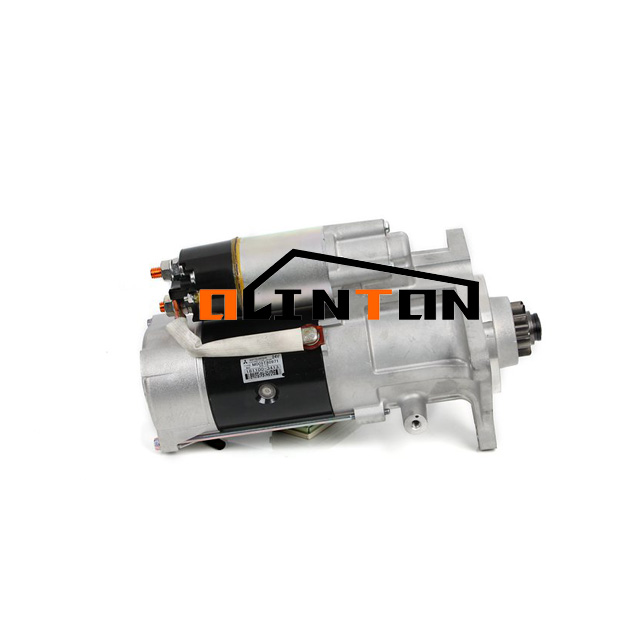 6WG1 ZAX450 Construction Works Starter Motor 1-81100341-1 for Diesel Engine Parts
