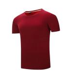 Fitness Short Sleeve 240gsm Custom Running T Shirts Eco Friendly