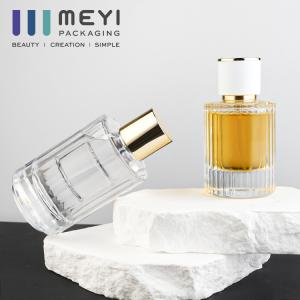 China White Perfume Spray Bottle 100ml 0.075ml Cylinder Round wholesale