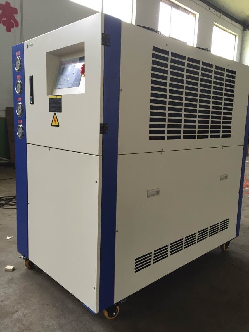 High efficiency industrial water chiller used for plastic machine cooling