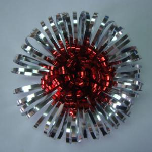 China Tying fancy bows for gifts , PET / Holographic / Iridescent fancy christmas bows wholesale