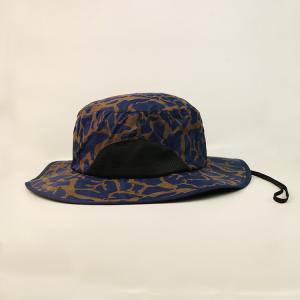 China Custom Sun Protect Logo Mens Beach Bucket Hat / Outdoor Fishing Hat wholesale