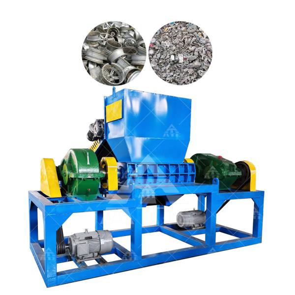 China Manufacturer Scrap Metal Crusher Aluminum Rim Shredder Machine for Metal