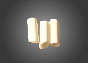 China Porous 99 % High Alumina Zirconia Ceramic Parts , Inclined Zirconia Tube / Pipe wholesale