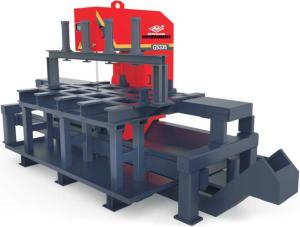 China 4000mm Long 4KW Vertical Band Saw For Metal And Wood wholesale