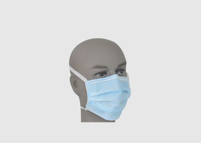 Eco Friendly Face Medical Mask Weight 20 X 22 X 25g With Adjustable Nose Clip