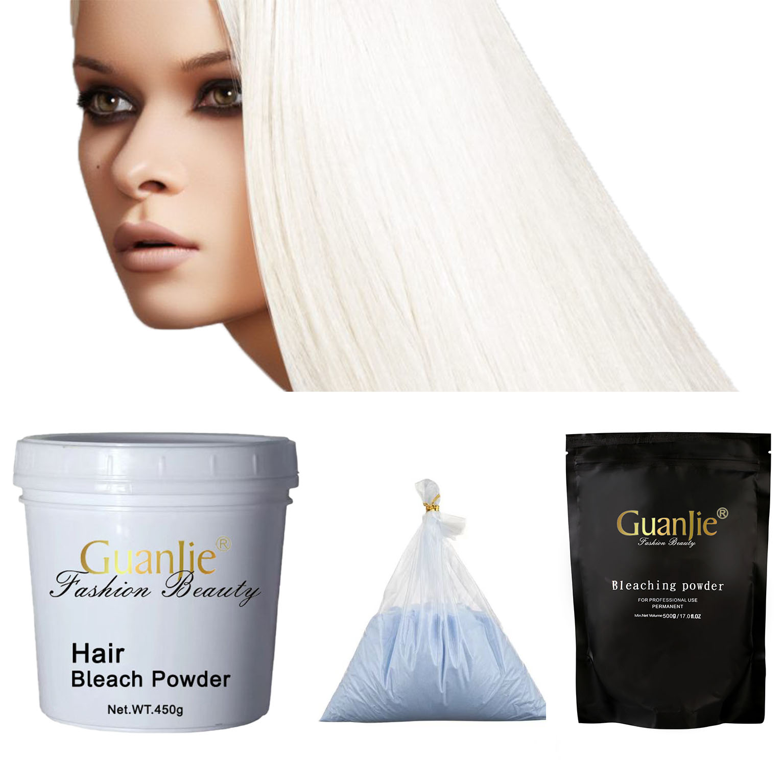 Low Ammonia Organic Bleach Cream For Vibrant Hair Color Change Private Label Formula