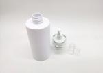 Customized White Personal Care 250ml Plastic Cosmetic Bottles
