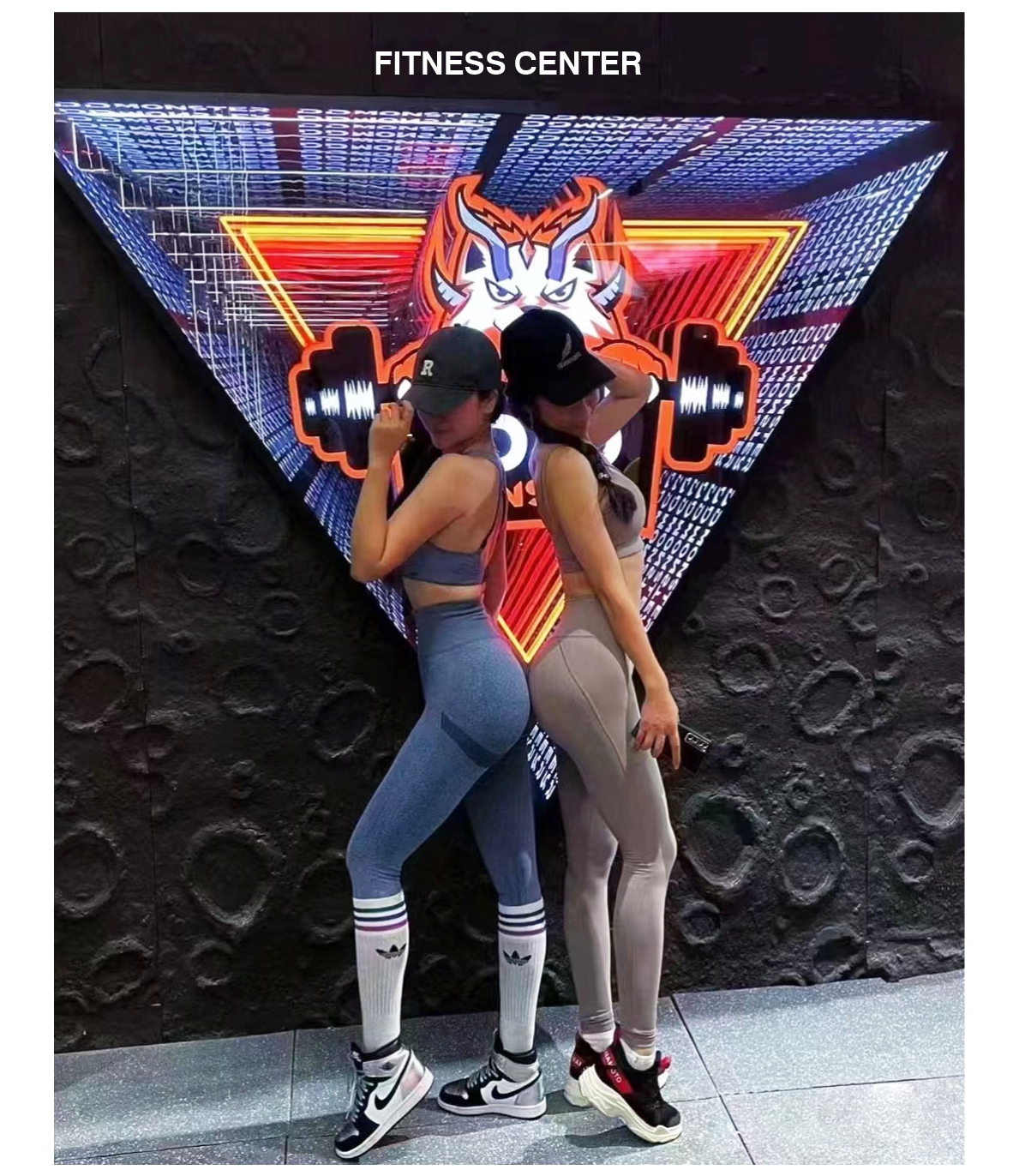 Neon Abyss Mirrors Bring Modern Twist to 3D Mirror Neon Dance Floor for DJ Disco Party