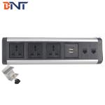 aluminum alloy movable electrical power track socket outlets
