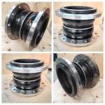 Double Sphere Rubber Expansion Joint Ansi 150lb Din Pn16 Epdm Carbon Steel