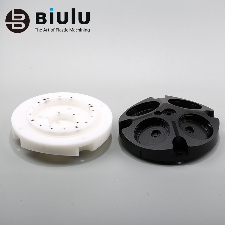 High Strength POM Parts Precision CNC Machining For Bearings / Bushings